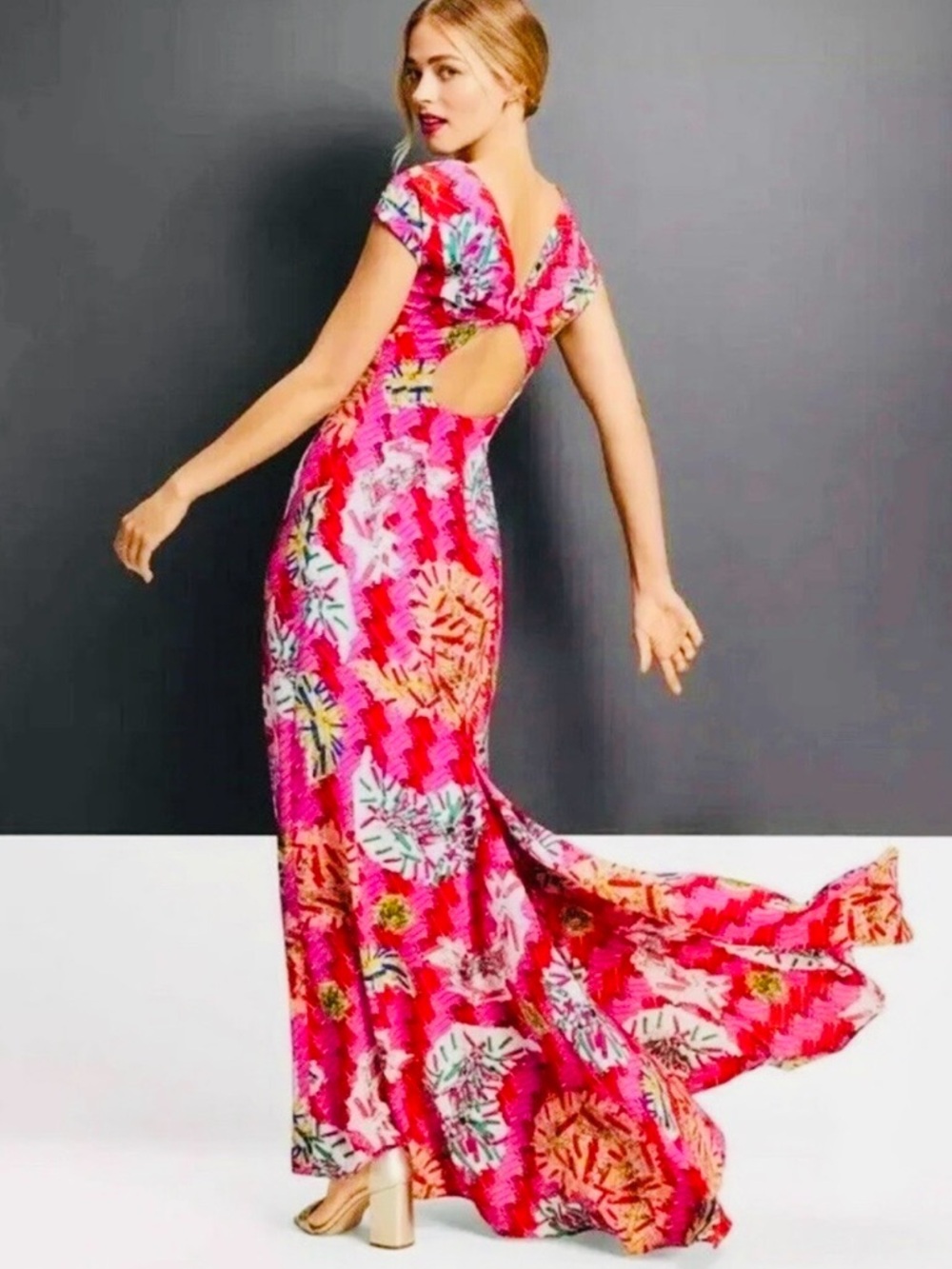 Zac Posen for Target 20th Anniversary Collection Safety Pin Maxi Dress - Size 12
